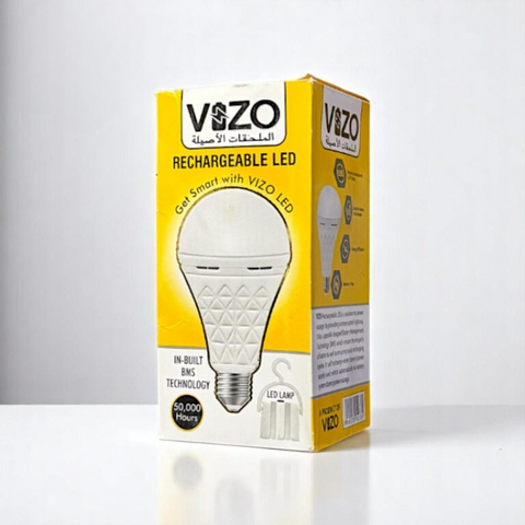 AC/DC LED Emergency Bulb – 15W (Auto-Charging + Dual Mode) | Best Quality Light Bulb | Bulb For Home & Office - Rechargeable Bulb