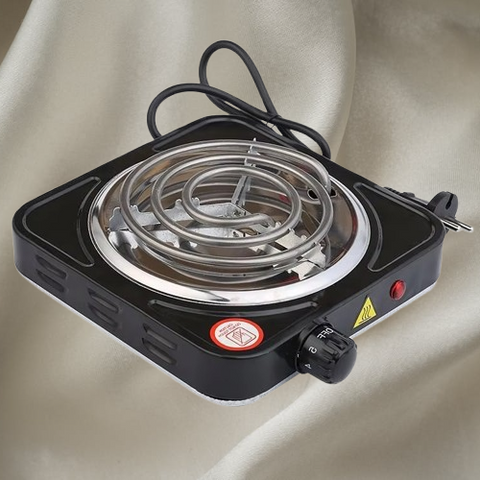 Electric Hot Plate 1000W - Single Burner Portable Stove for Cooking